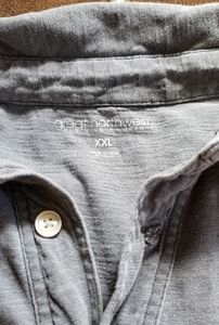 Gray soft polo style xxl